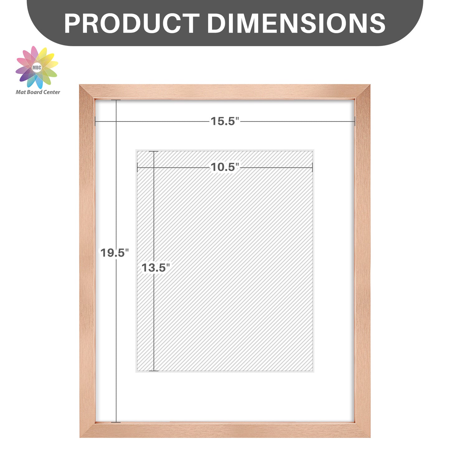 Clearance 16x20 Picture Frames with 11x14 Photo with White Mat and Plexiglass