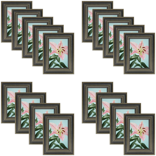 Clearance 4x6 Picture Frame with Plexiglass (18 Pcs Per Box) Black