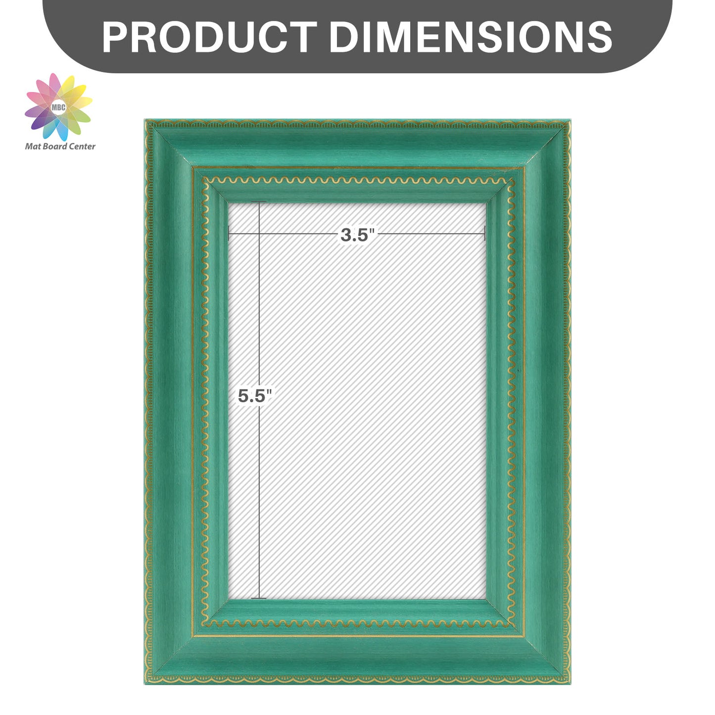 Clearance 4x6 Picture Frame with Plexiglass (18 Pcs Per Box)