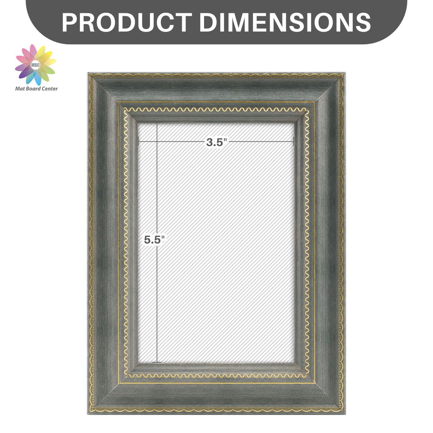 Clearance 4x6 Picture Frame with Plexiglass (18 Pcs Per Box)