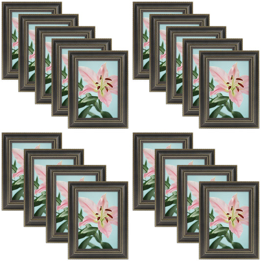 Clearance 5x7 Picture Frame with Plexiglass (18 Pcs Per Box) Black