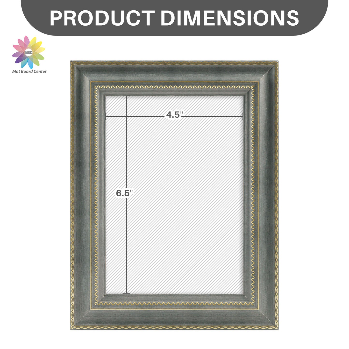 Clearance 5x7 Picture Frame with Plexiglass (18 Pcs Per Box)