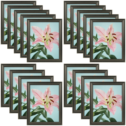 Clearance 11x14 Picture Frame with Plexiglass (18 Pcs Per Box) Black