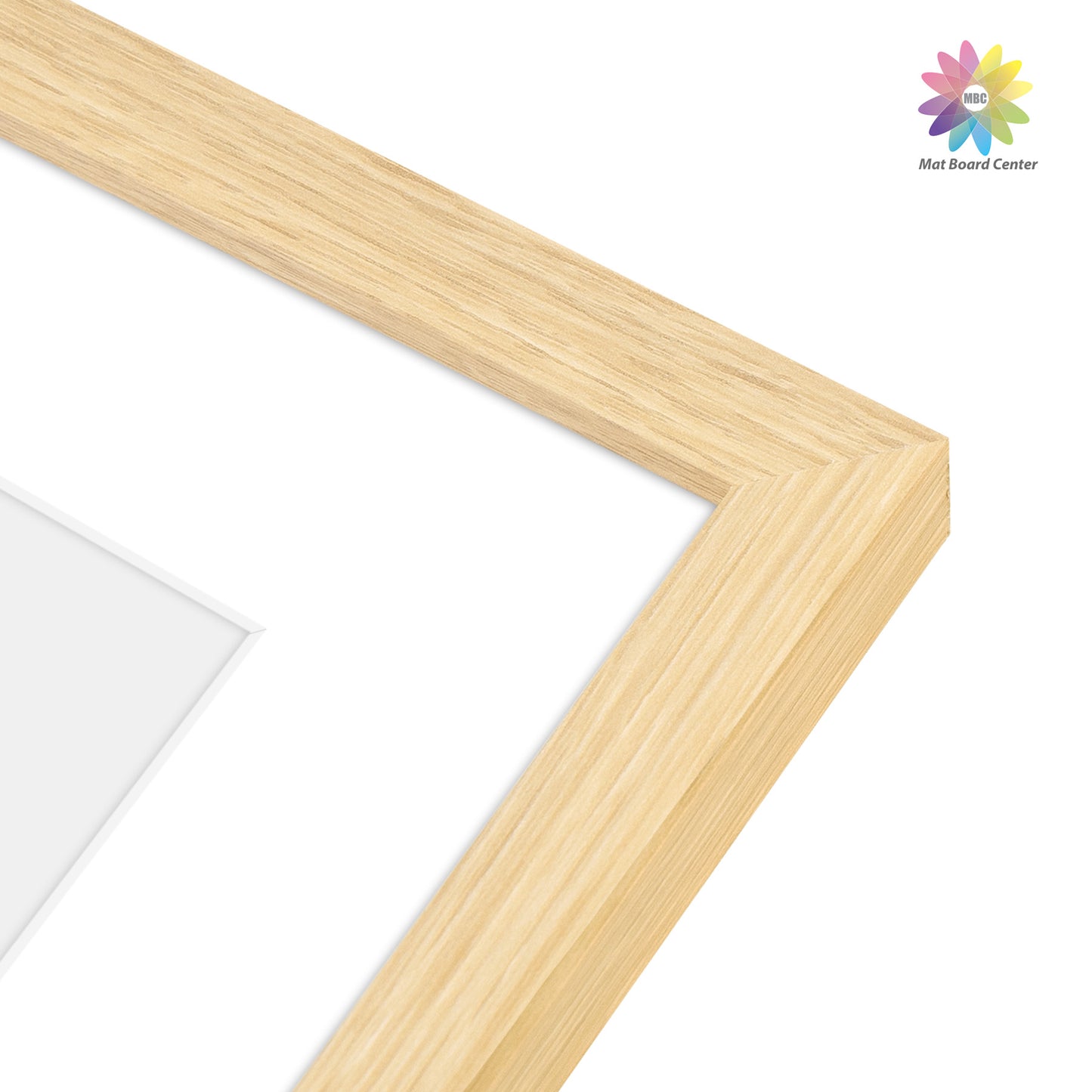 11x14 Picture Frame For 8x10 Picture With White Mat and Plexiglass Beige (8 Pcs per Box)
