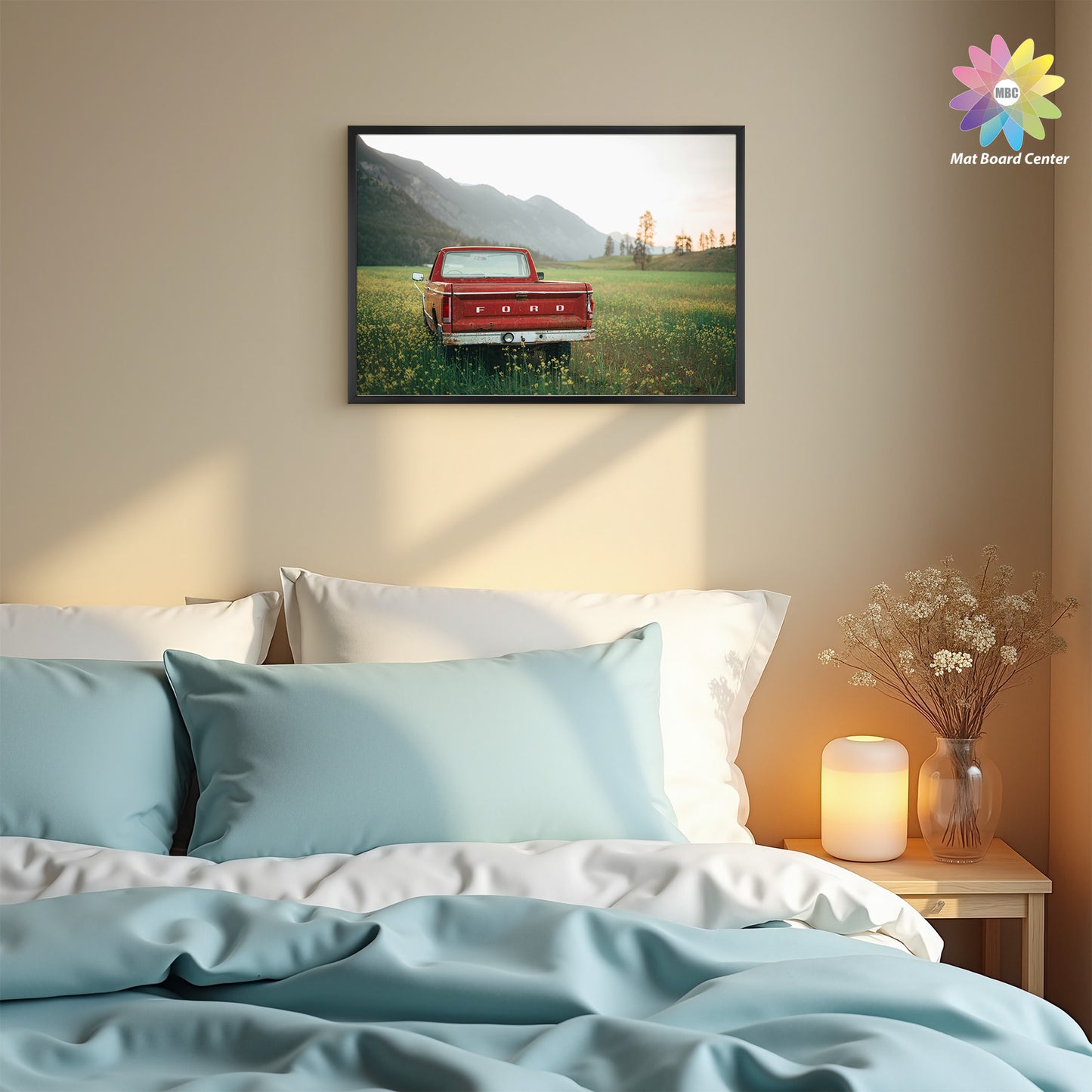 13x19 Picture Frame For 11x17 Photo With White Mat and Plexiglass (6 Pcs per Box)