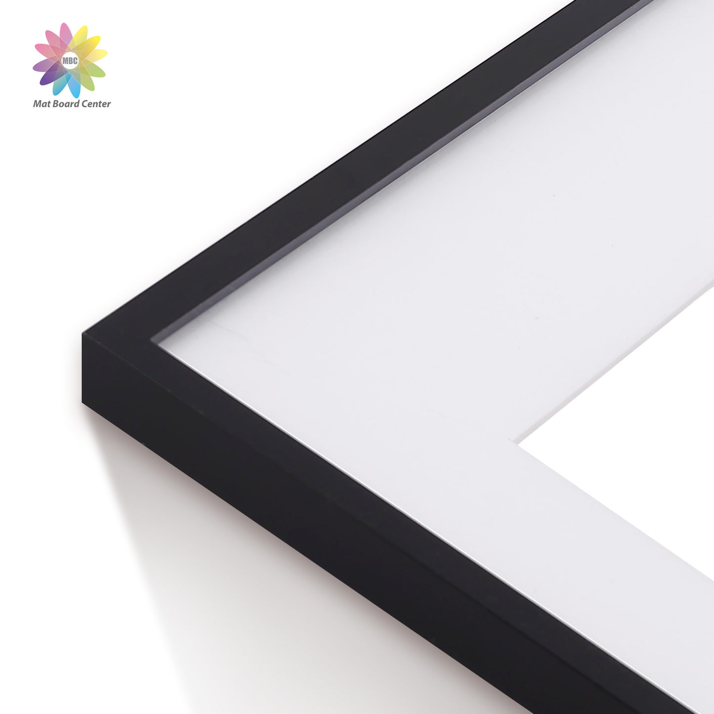 13x19 Picture Frame For 11x17 Photo With White Mat and Plexiglass (6 Pcs per Box)