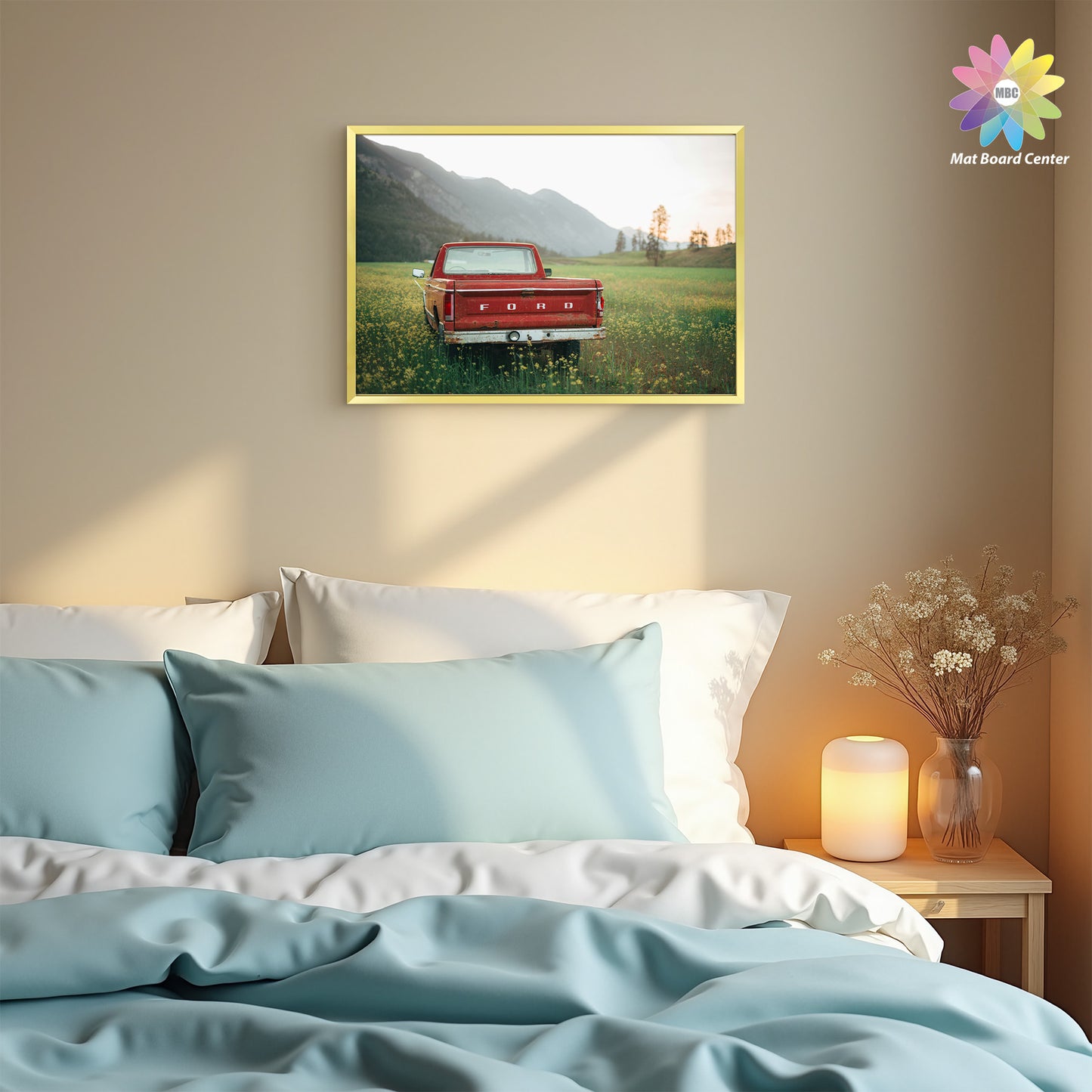 13x19 Picture Frame For 11x17 Photo With White Mat and Plexiglass (6 Pcs per Box)