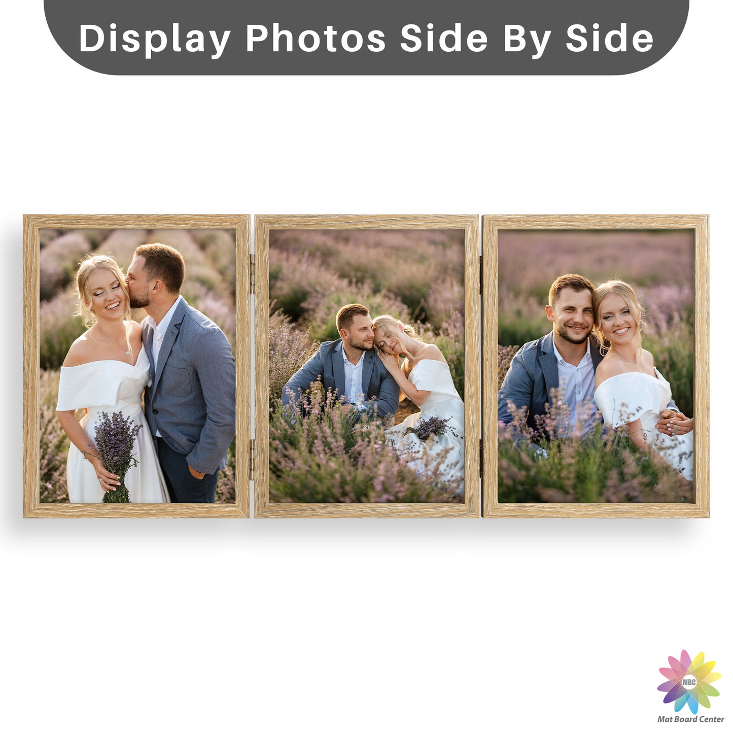 5x7 Three Picture Frame (8 Pcs Per Box)