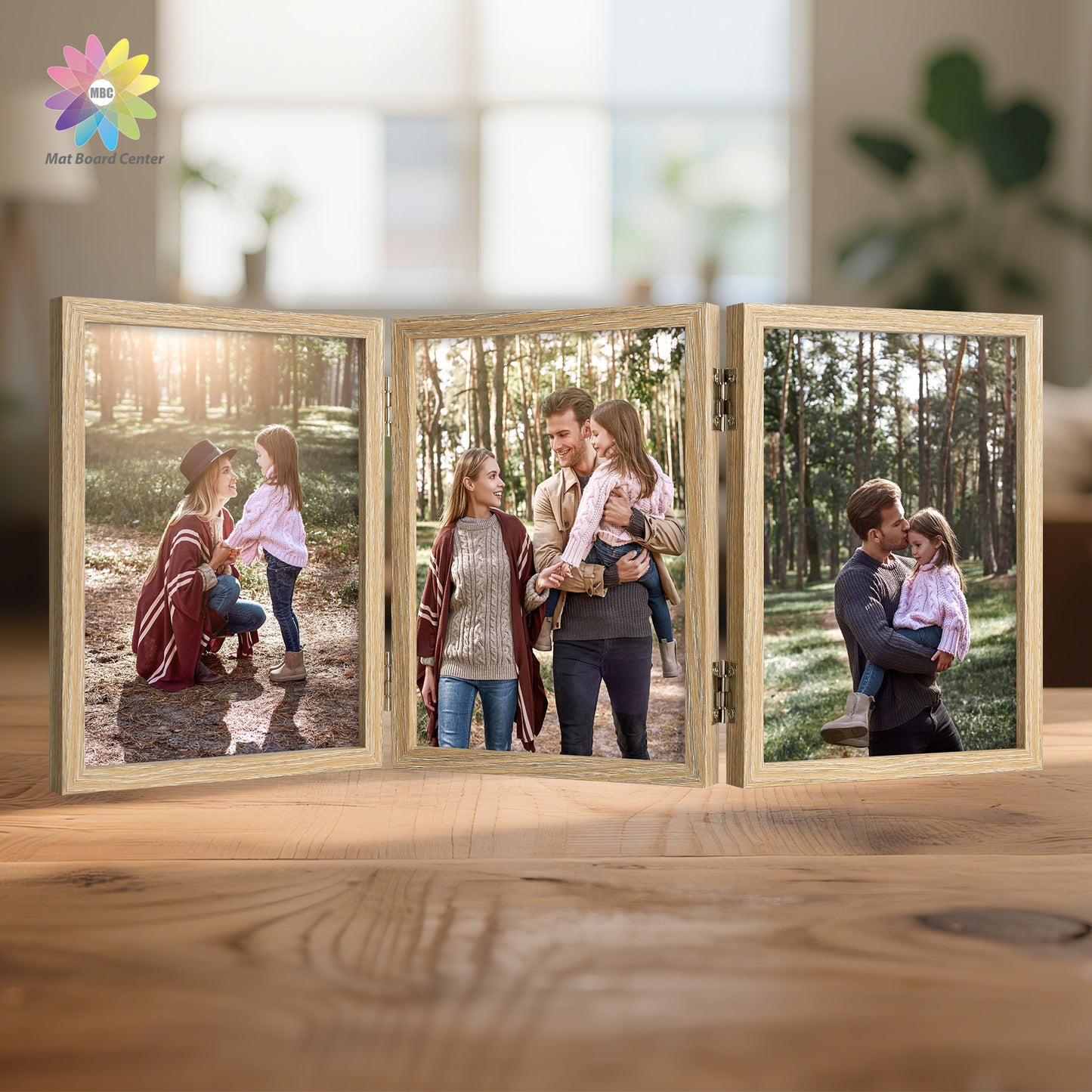 5x7 Three Picture Frame (8 Pcs Per Box)