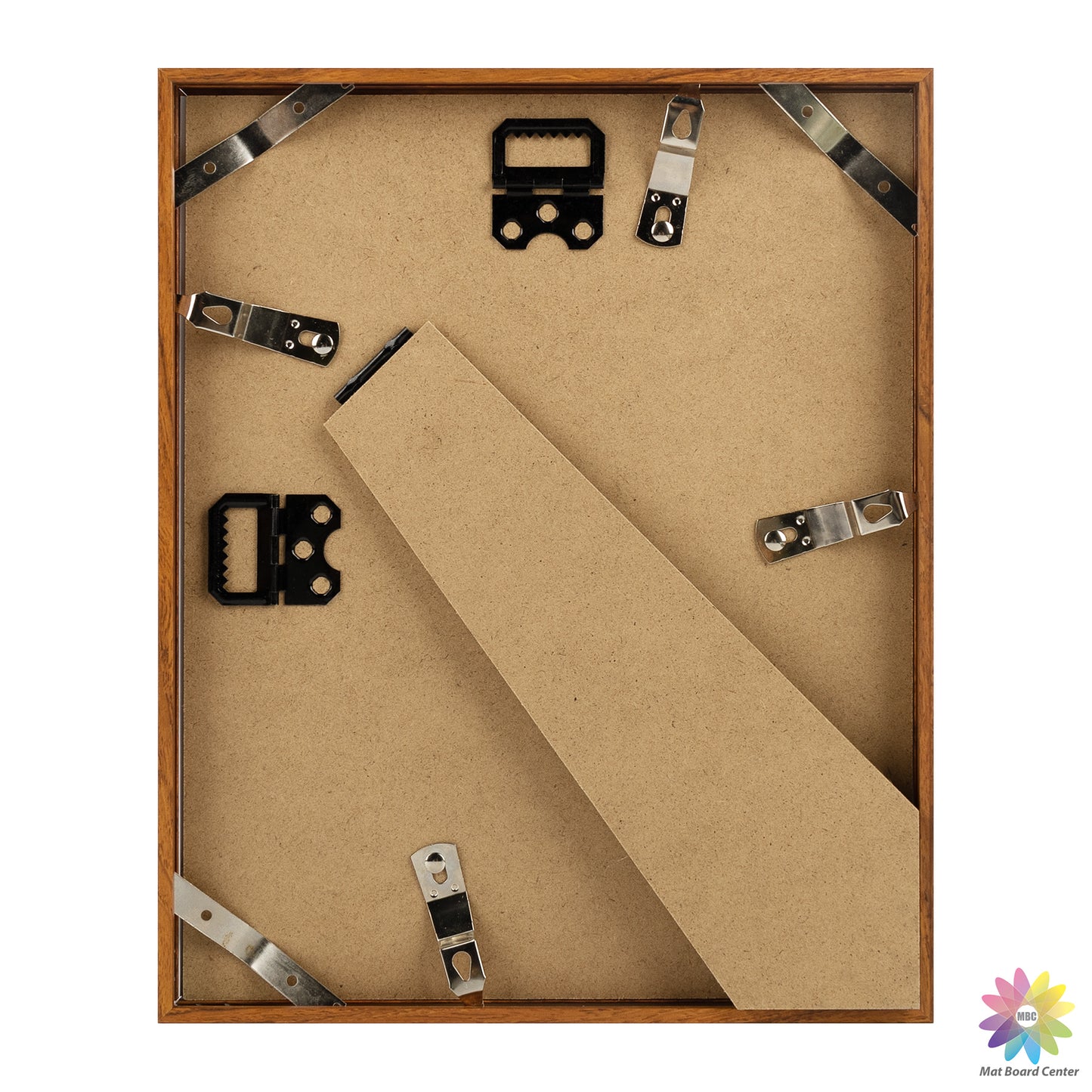 Clearance 8x10 Aluminum Picture Frames with White Mat for 5x7 Photo (12 Pcs Per Box)