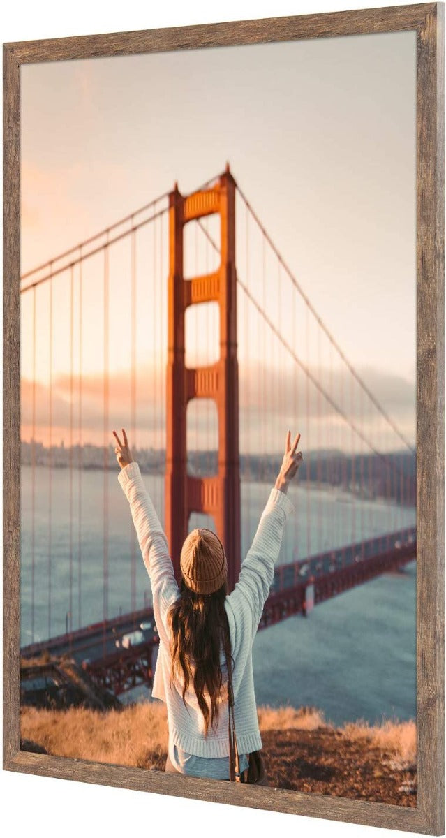 BOGO 24x36 Picture Frame Brown (6 Pcs Per Box)