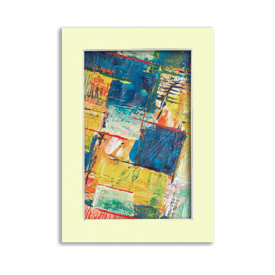 16x20 Whitecore Economy Pre-Cut Mat-Pack of 50 11x14 (exact opening 10.5x13.5) N105 Ivory