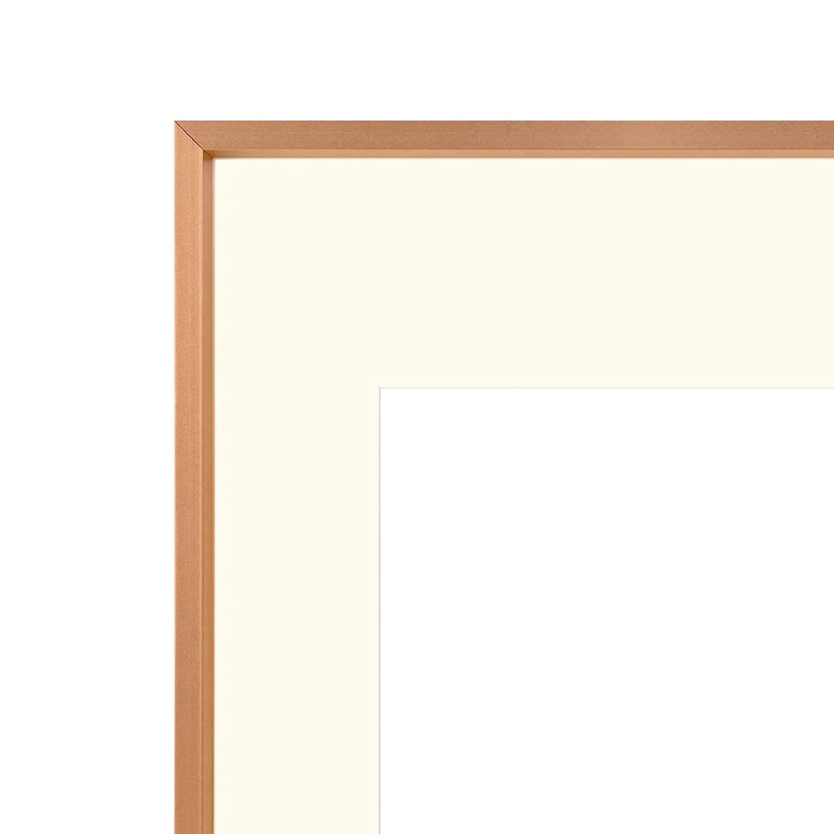 BOGO 11x14 Aluminum Frame for 8x10 Picture Rose Gold (6 Pcs Per Box)